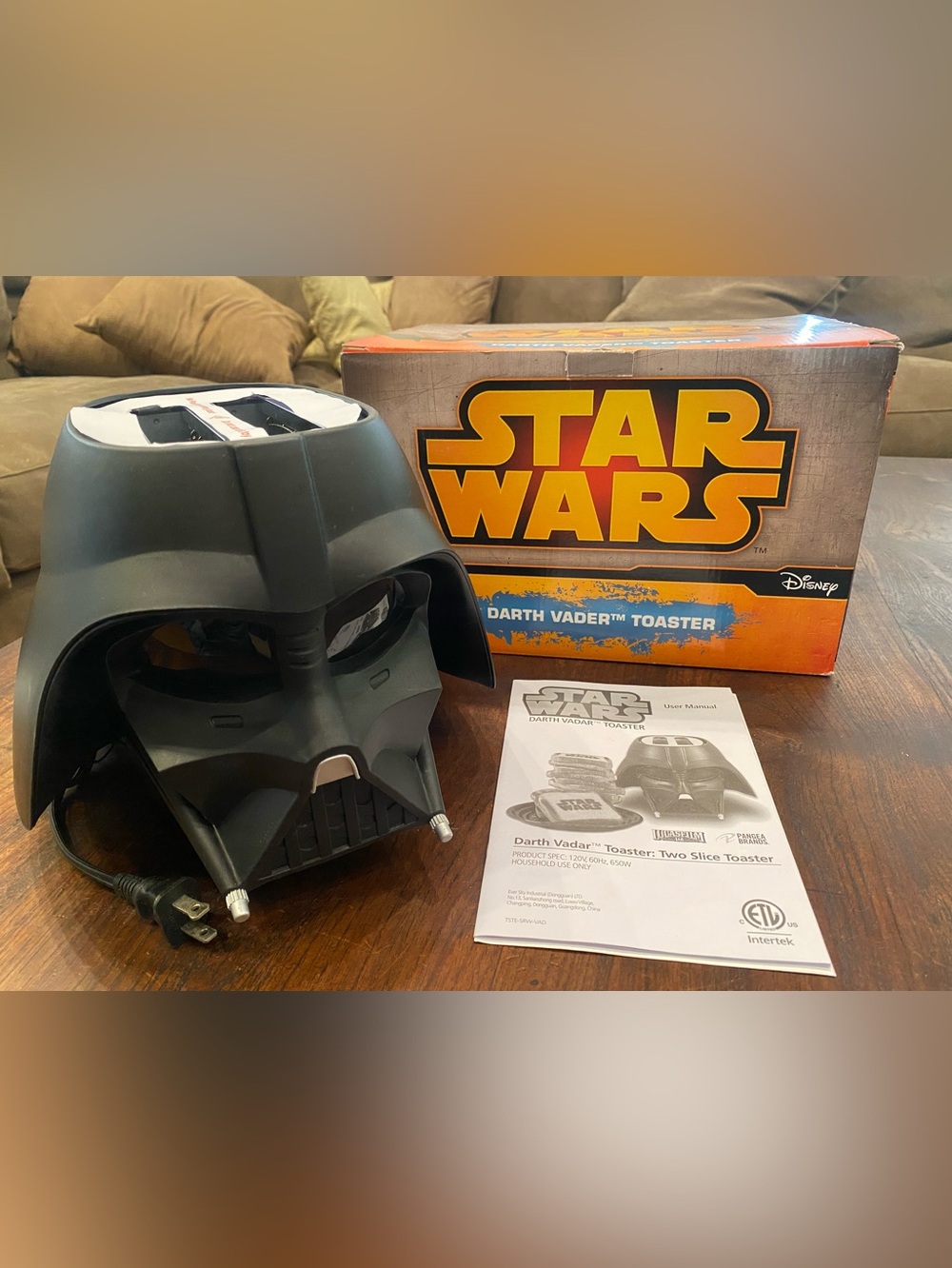Star Wars DARTH VADER TOASTER Disney